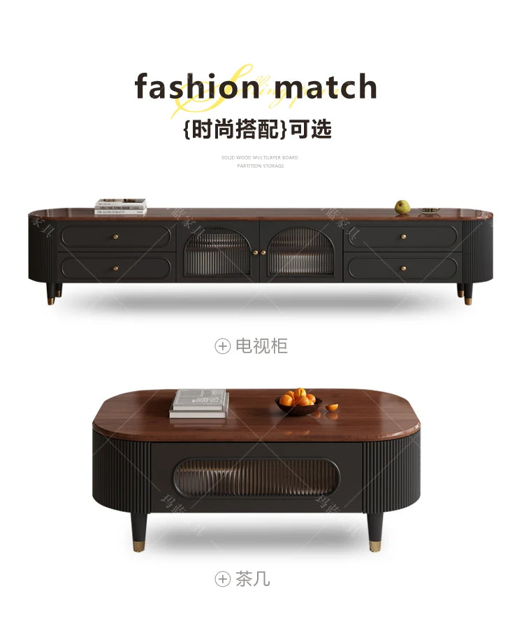 Vertical Vintage Tv Table Wood Heavy Luxury Design Tv Stand Living Room High End Muebles Para El Hogar House Accessories