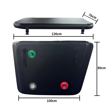 Portable Ice Bath and Fitness Tub with Inflatable Brushed Design for Athlete Training and Cooling Recovery Use
