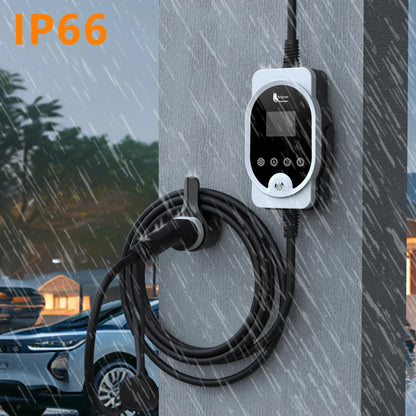 feyree Type2 11KW EVSE Wallbox EV Portable Charger 16A 3Phase Wi-Fi Smart APP Control Charging Station for Electric Car Charger