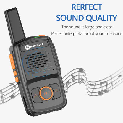 Mini Walkie Talkie Motolola 16 Channels Professional MT-N1 UHF 400-470MHZ Match Baofeng Two Way Radio