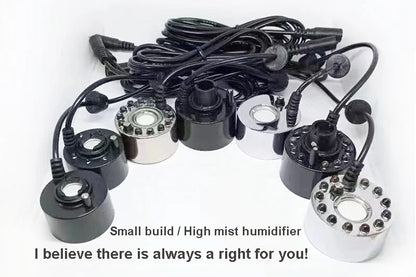 Industrial Incubator humidifier AC100-240V Ultrasonic Mist Maker Fogger Water Fountain Pond Atomizer Air Humidifier 4.8