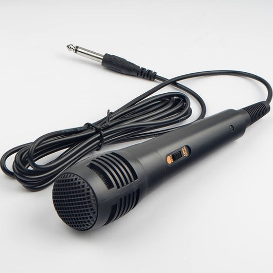 Professional Wired Dynamic Microphone Vocal Mic For Karaoke Recording 6.35mm/3.5mm Voice Tube Handheld Microphone KTV Microphone
