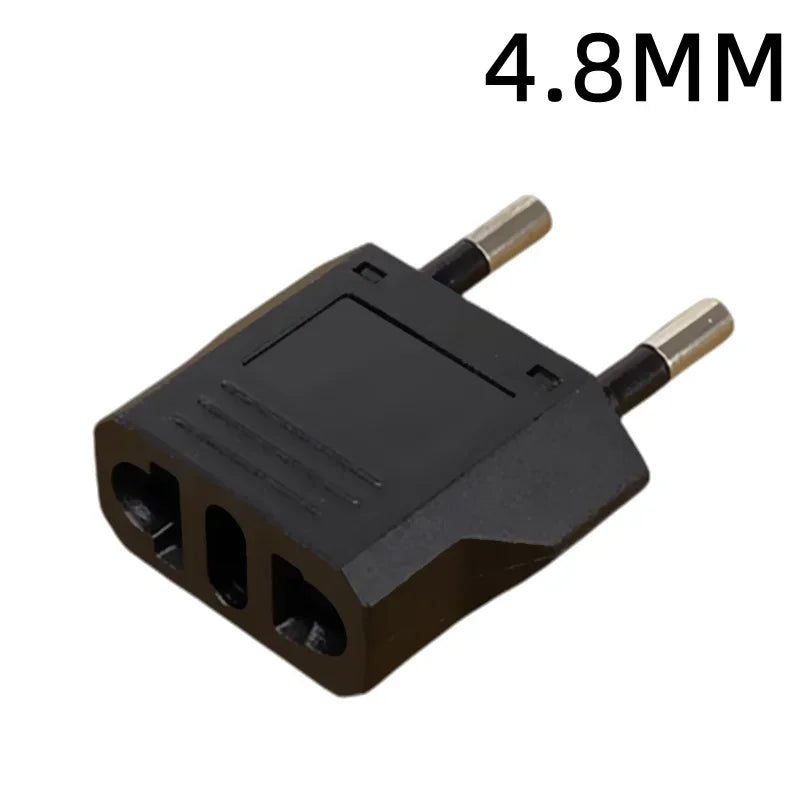 Portable EU KR Plug Converter Power Sockets AC Outlet Euro KR Plug Travel Adapter US to EU Plug Adapter Universal Travel Adapter