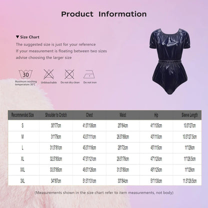 Men Women Waterproof Bodysuit Washable Leak-proof Diaper Cover Swimwear Clubwear Elderly Alzheimer Bedridden Adaptive Clothing