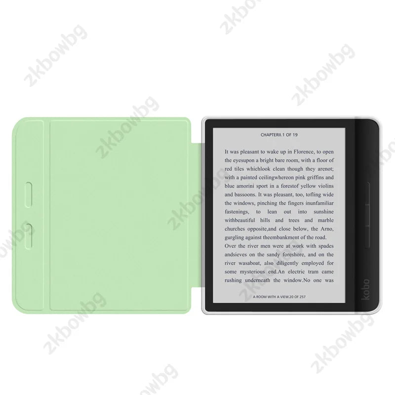 Magnetic Detachable for KOBO Libra Colour/Libra 2 N428 N418 7'' Ebook Case 360° Rotatable 2-in-1 Acrylic PU Leather Stand Cover