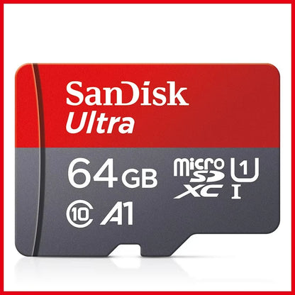 Sandisk 512GB 256GB Memory Card 128GB 64GB 32GB TF Micro SD Class A1-10 UHS-1 Flash Memory Microsd