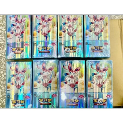 100%Original Pokemon Gem Pack Vol1 2 3 4 5 Cards Anime Pokemon PTCG Trading Gem Bag Cards Collected Toy Social Birthday Gift