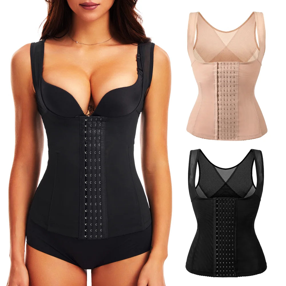 Slimming Underwear Corset Vest Shapewear Body Modeling Straps Waist Trainer Belly Compression Shaper Tank Tops Fajas Girdles
