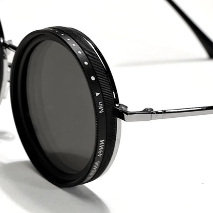 ND9 adjustable dimming sunglasses men women handmade innovative outdoor fishing UV400 polarized sun glasses support myopia lens