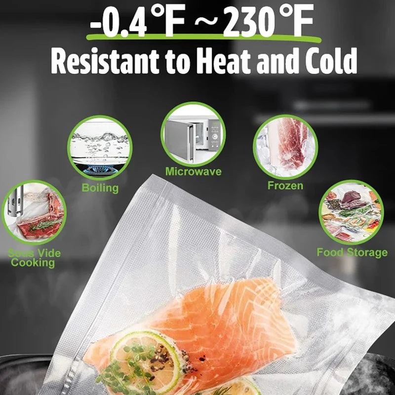 500cm/Rolls Food Vacuum Bags for Sous Vide Storage Packaging bag for Vacuum Sealer Meat Fruits Vegetables