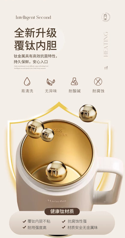 1pcs Automatic Portable Electric Cooking Pot Small Instant Noodle Pot Dormitory Multifunctional Integrated Pot