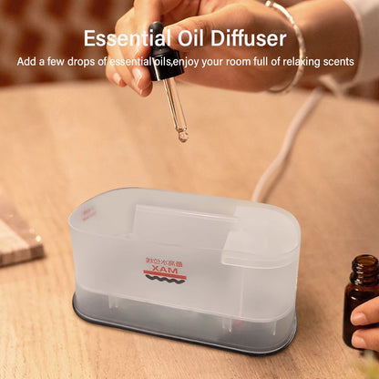 Colorful Flames Air Humidifier Essential Oils Humidifiers Flame Aroma Humidifier Mini Aroma Diffuser Aromatherapy USB Sprayer