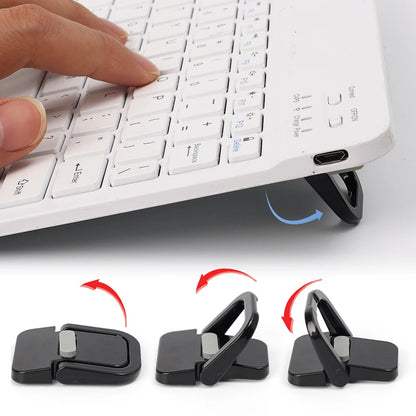 2pcs Keyboard Stands, Mini Laptop Stand for Desk, Portable Laptop Stand Compatible with MacBook Air Pro, Dell XPS,  HP More.