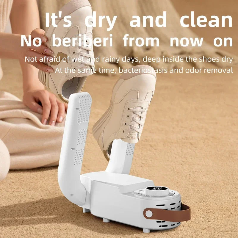 Q1 Intelligent Timer Shoe Dryer Adjustable Dryer Quick Drying Deodorizing Sterilizing Shoe Dryer Household Shoe Warmer Heater