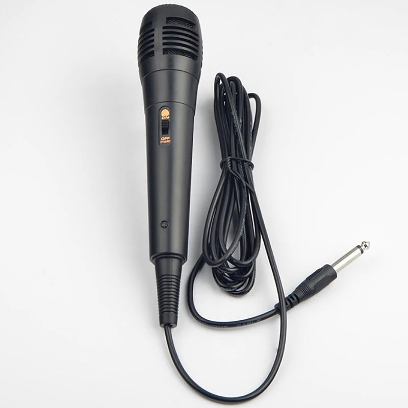 Professional Wired Dynamic Microphone Vocal Mic For Karaoke Recording 6.35mm/3.5mm Voice Tube Handheld Microphone KTV Microphone