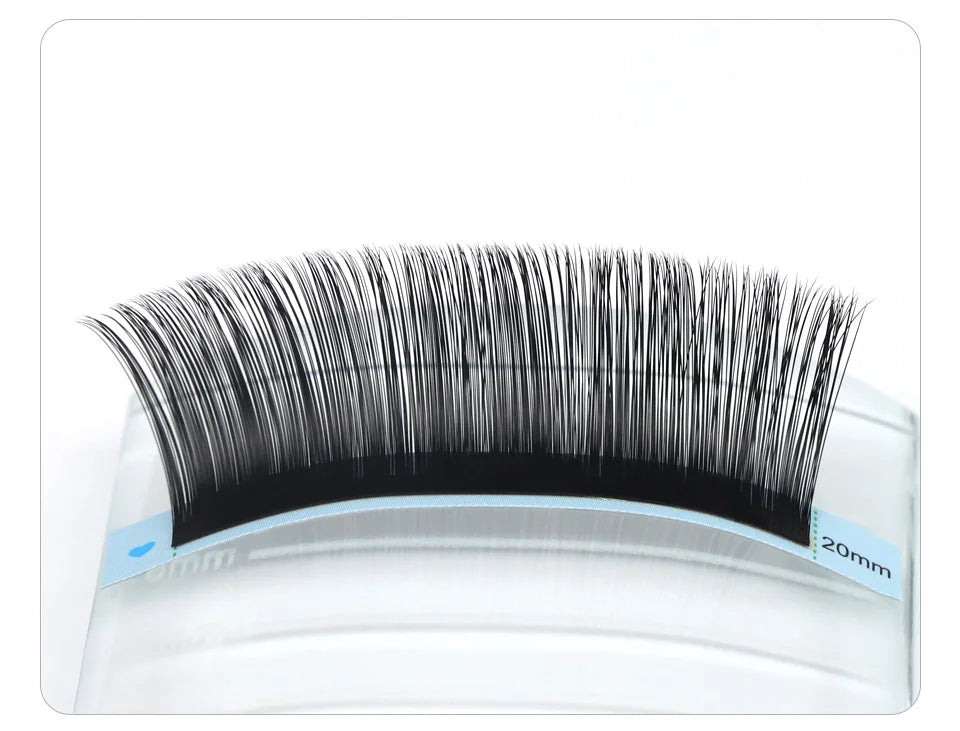 AGUUD Matte Black Individual Eyelash Extension Professional Volume Korean PBT Cashmere Lash Extension Tray Classic Lashes Cilios