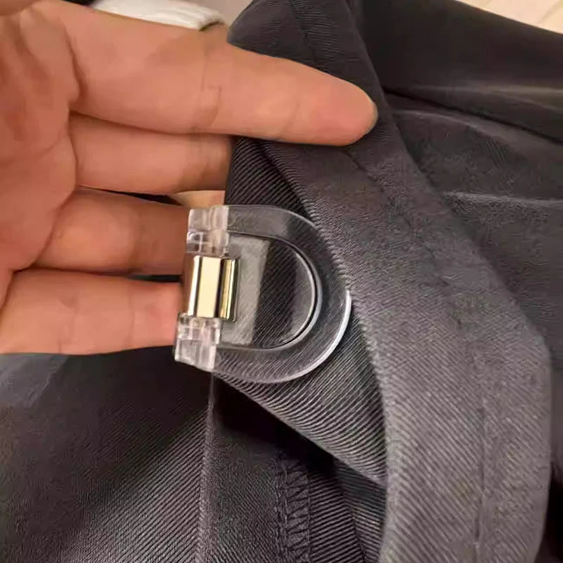 8Pcs Invisible Leg Shortening Clip,non-slip Pants Edge Clip,used For Anti-drag Pants Hem Fixing,Multifunctional Page Holder Clip