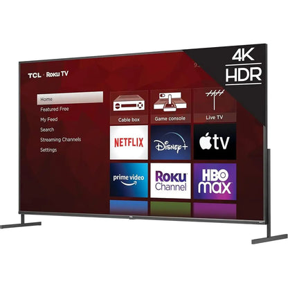 85-inch Class 4-Series 4K UHD HDR Smart u TV - 85S435, 2021 el , Black