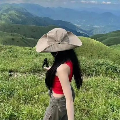 Men's AND WOMEN'S Waterproof Camping Hats, Outdoor Ande Hats, Suffolk Fishing Hats, UV Protection, Hiking and Canada, Summer