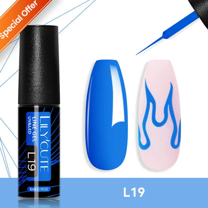 LILYCUTE Nude Crystal Rubber Base Gel Nail Polish Natural Color Semi Permanent UV Gel Soak Off Self Leveling Nail Gel Varnishes