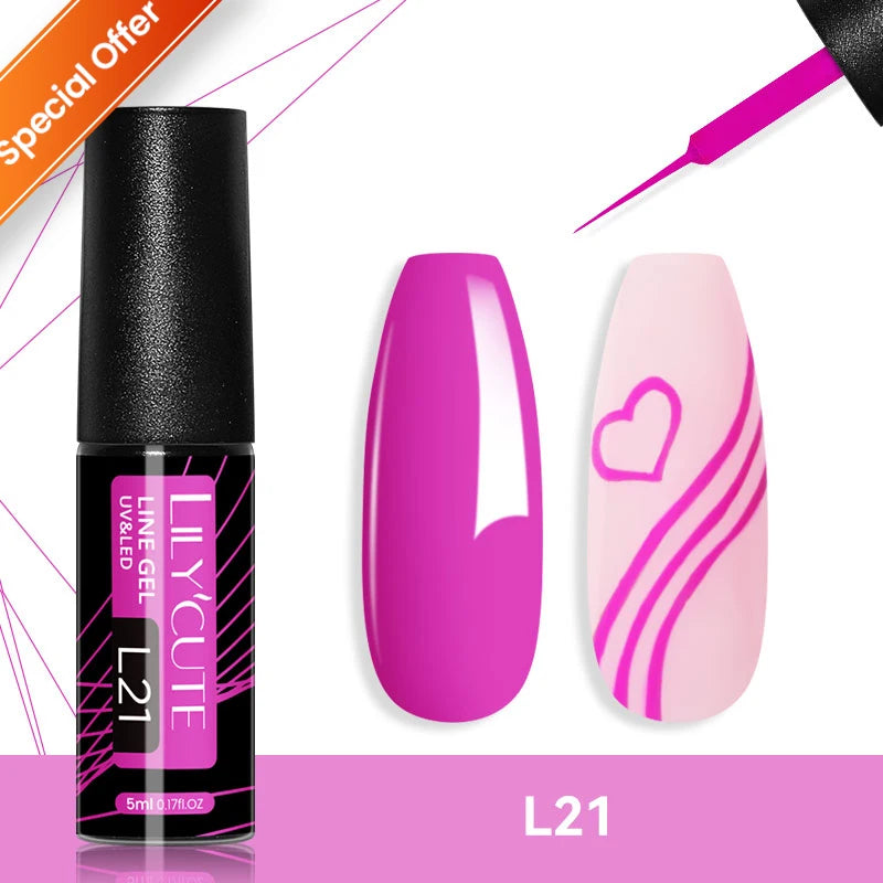 LILYCUTE Nude Crystal Rubber Base Gel Nail Polish Natural Color Semi Permanent UV Gel Soak Off Self Leveling Nail Gel Varnishes
