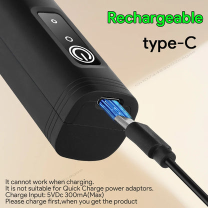Wireless Milk Frother Electric Type-C Handheld Blender Stainless Steel Mini Coffee Maker Whisk Mixer For Coffee Cappuccino Cream