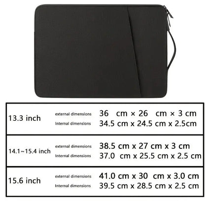 13/14-15/15.6-inch Laptop Inner Bag, Tablet Protective Cover, Waterproof Thin Storage Bag, Laptop IPad Handbag