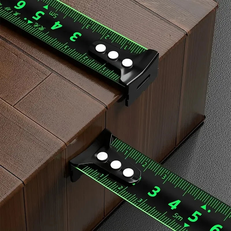 3-5-7-10 Meter Fluorescent Tape Measure Precision Thickened Scale Waterproof And Wear-Resistant Multipurpose Measuring Tool