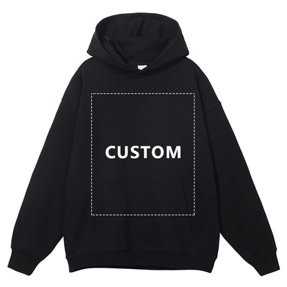 VIPReAlr2025 Winter Hoodie Retro Harajuku Fashion Washed Cotton 380GSM Pullover Sweatshirt Y2K RE Alr