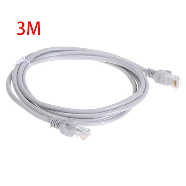 Cable Ethernet De Alta Velocidad Cat5e RJ45 Cable De Red LAN Enrutador De Ordenador Patch Cord,0.4M/1M/2M/3M/5M/10M/15M/20M/25M