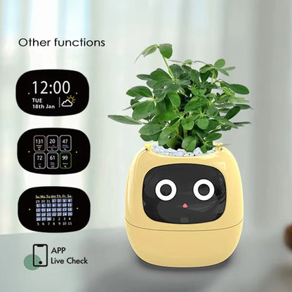 Smart Plant Endless Fun Over 49 Rich Expressions,7 Smart Sensors,ai Chips Make Raising Plants Easy And Fun