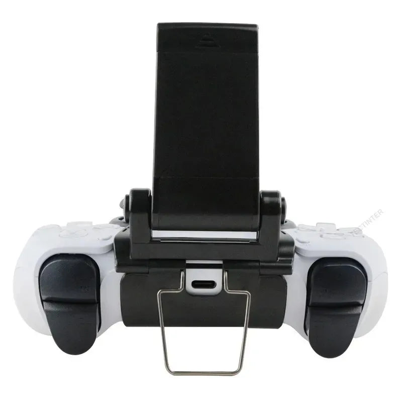 For PS5 Controller Gamepad Mobile Cell Phone Stand Smart Grip Mounting Bracket Suit for PS5 Accessories with Adjustable Width