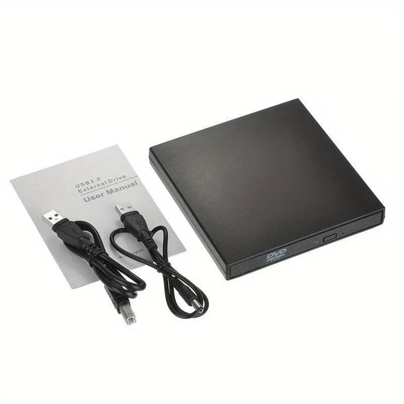 USB 3.0 Type-C External CD DVD Drive, USB 2.0 Slim Protectable External CD-RW Drive DVD-ROM  Player for Laptops Desktop PCs