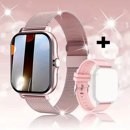 2026 New Smart Watch Android Phone 1.44''Inch Color Screen Bluetooth Call Blood Oxygen/Pressure Monitoring Smart Watch Women Men