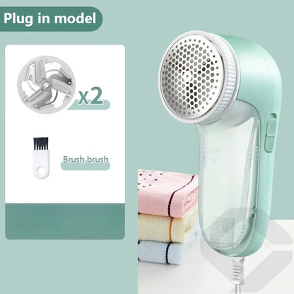 Electric Lint Remover Plug-in USB  Portable Fabric Shaver for Clothing Fluff Fuzz Removing Machine Home Hairball Trimmer Pellet