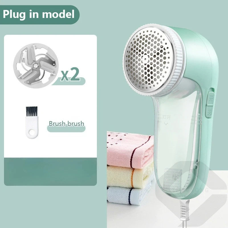 Electric Lint Remover Plug-in USB  Portable Fabric Shaver for Clothing Fluff Fuzz Removing Machine Home Hairball Trimmer Pellet