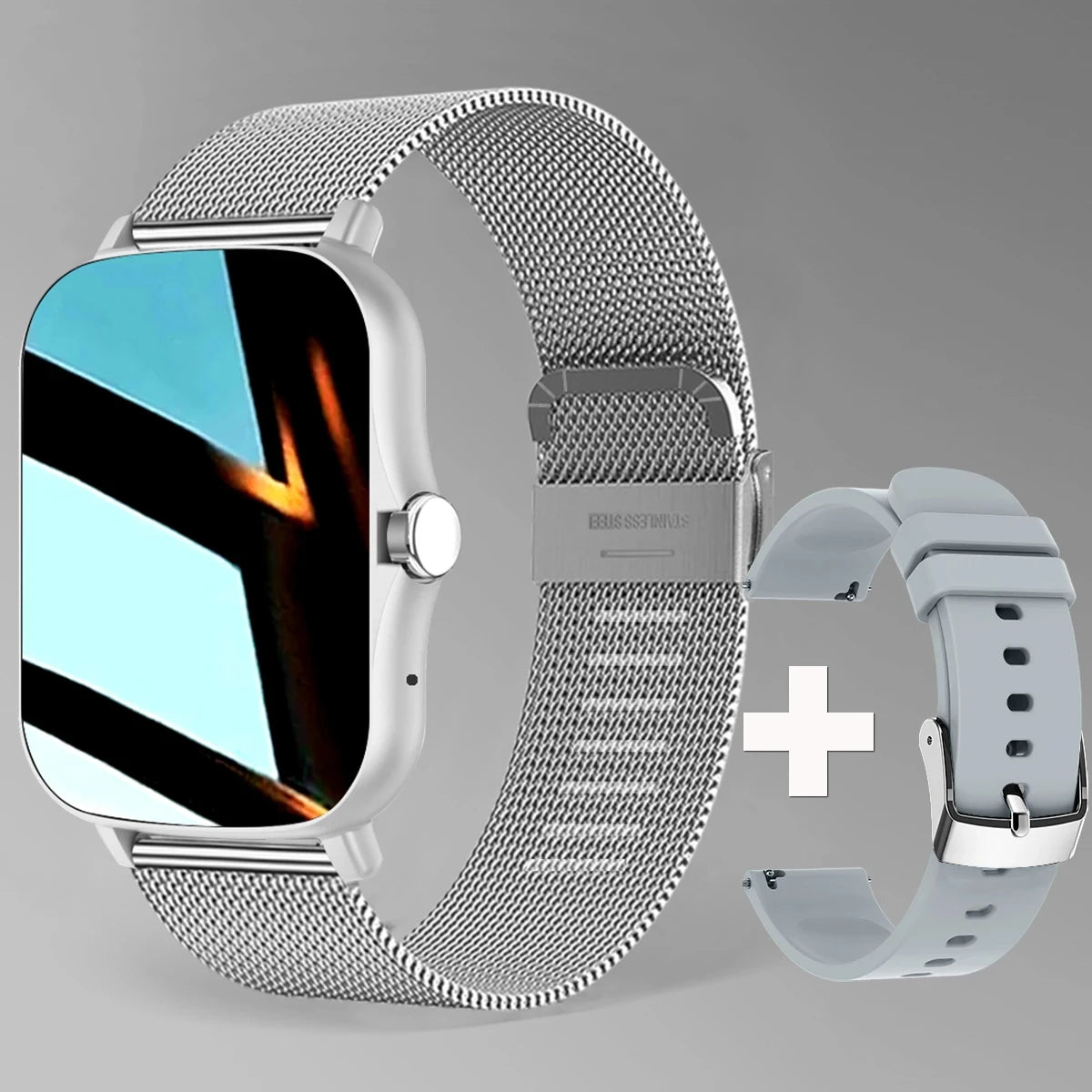 Smart Watch For Android IOS Watches 1.83inch HD Display Bluetooth Call Message Alert Music Sports Mode Smartwatch Men Women Gift