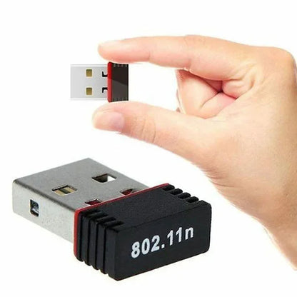 RTL8188 150Mbps USB WiFi Adapter for Raspberry Pi,Wireless Network Card Adapter WiFi Dongle for Desktop Laptop PC Windows RTL818