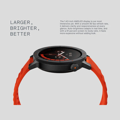 CMF BY NOTHING Watch 3 Pro Smart Watch 1.43"AMOLED Dual-Band GPS & 130+ Sport Modes Bluetooth Call AI Energy Sleep Monitor IP68