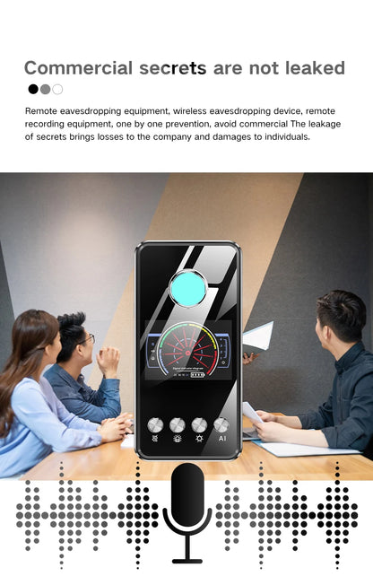 Hidden Micro Camera Detector Military Grade Anti Spy Gadgets GPS Finder Bug Detector Wireless Signal Detection Infrared Scanner