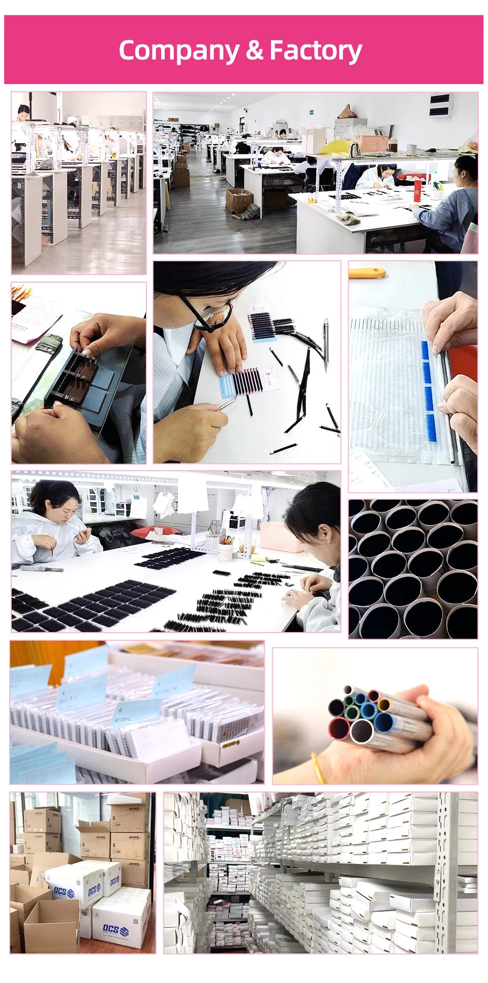 Rujade All Sizes 6-20mm Individual Eyelash Extension Matte Black Premium Russian Volume Eyelash Handmade Faux Mink Lashes Cilias