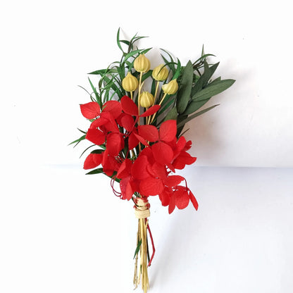 Mini Bouquet Diy Flower Decoration Dried Flower Bouquet Valentine's Day Mother's Day Home Decoration Gifts Weddings Event