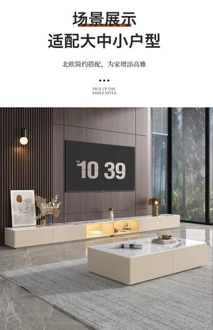 Trendy Aesthetic Tv Stand Minimalist Beauty Luxury Premium Tv Stand With Drawers European Mobiletto Porta Tv Home Furniture