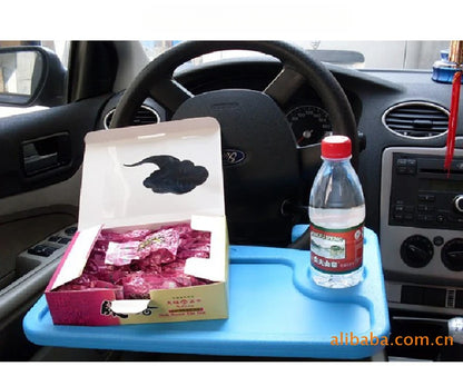 Car steering wheel table board, in car dining table, steering wheel card table, car laptop holder, tablet computer table board