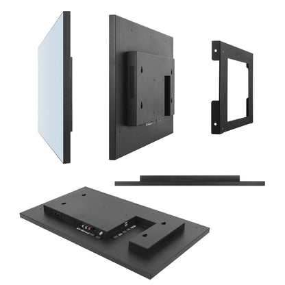 Souria 43 inches Smart Mirror Large Screen Waterproof TV Goo-gle TV System Hotel Indoor Bathroom SPA Bluetooth WiFi DTV Tuner
