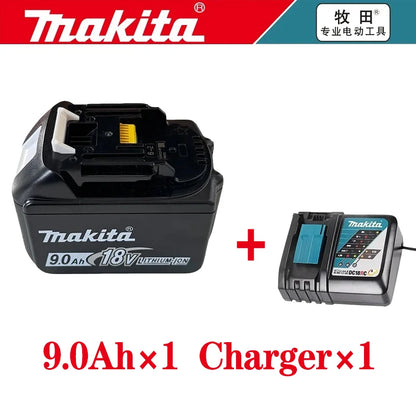100% Original Makita battery, 18V 5.0Ah 6.0Ah 9.0Ah rechargeable battery, replacing Makita BL1830 BL1840 BL1850 BL1860B