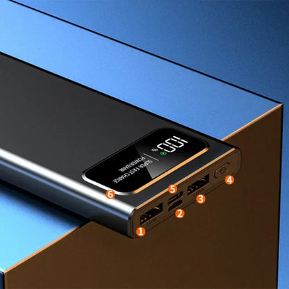 Lenovo 50000mAh Large Capacity Power Bank 120W Fast Charge LED Digital Display External Battery Universal charge Travel Outdoor