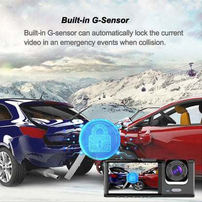 1080P Car Dvr WiFi APP 3/2Lens Dash Cam for Cars Camera for Vehicle Recorder Video Front and Rear Camera  Night Vision Dashcam