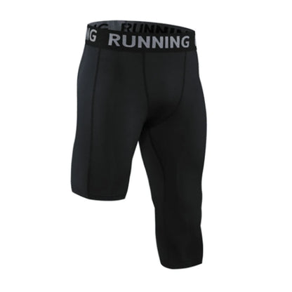 Sports Fitness Pants Men Gym Shorts Workout Tights Running Training Bottoming Shorts Compression Leggings Basketball Sportswear