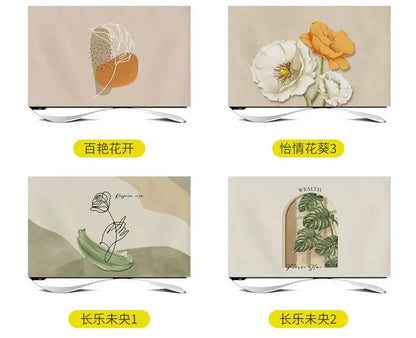 TV Cover Aesthetic three-dimensional sense Household Hanging LCD TV Dust 24-75 Inch Living Room Decoration for Televisions